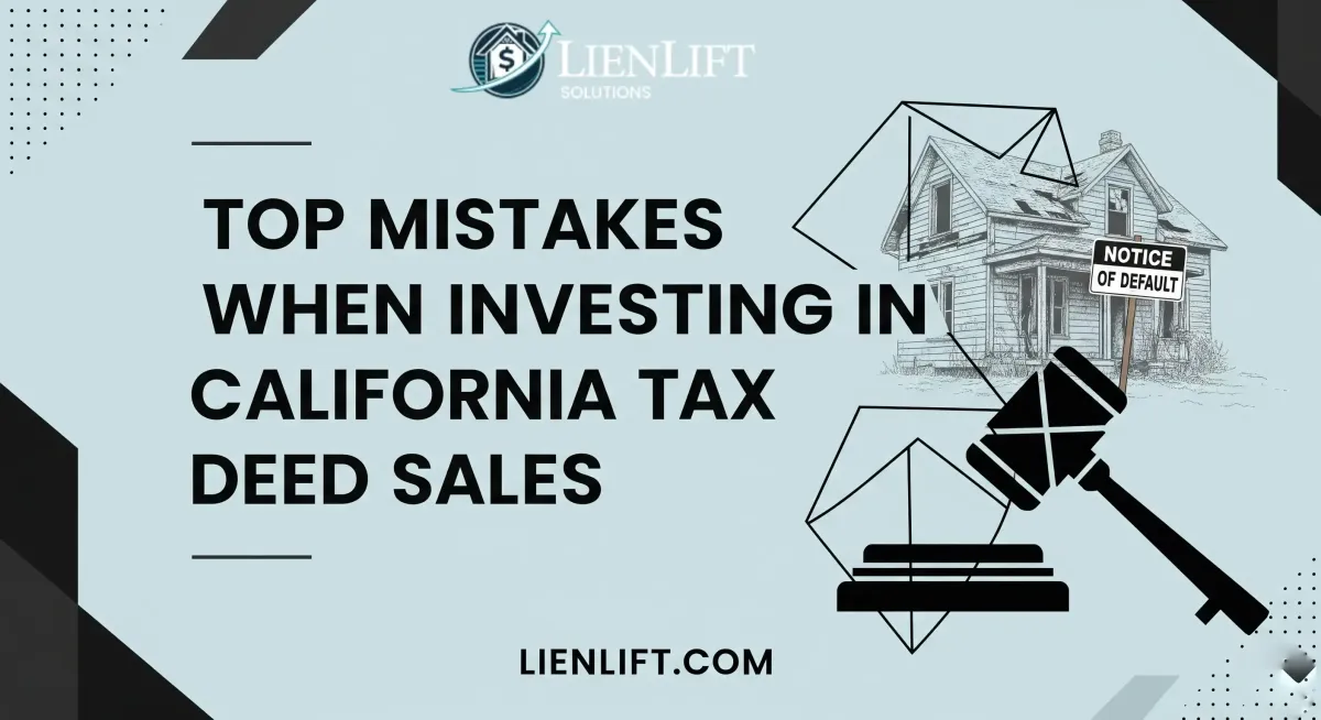 Top Mistakes When Investing in California Tax Deed Sales