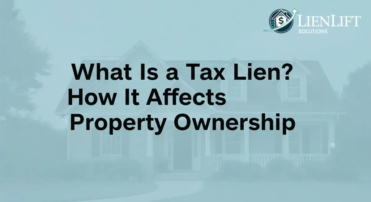 What Is a Tax Lien? How It Affects Property Ownership 