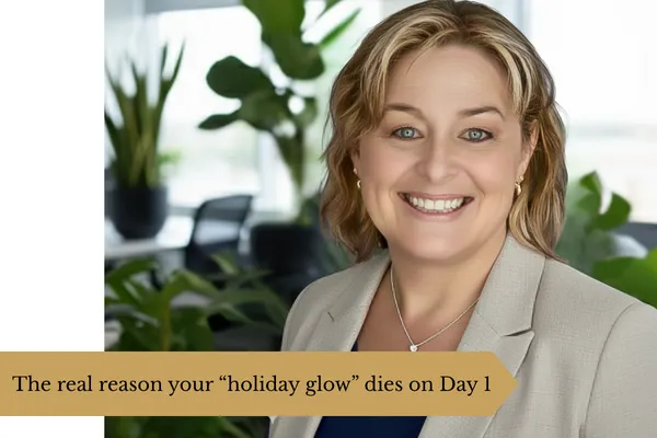 The real reason your “holiday glow” dies on Day 1