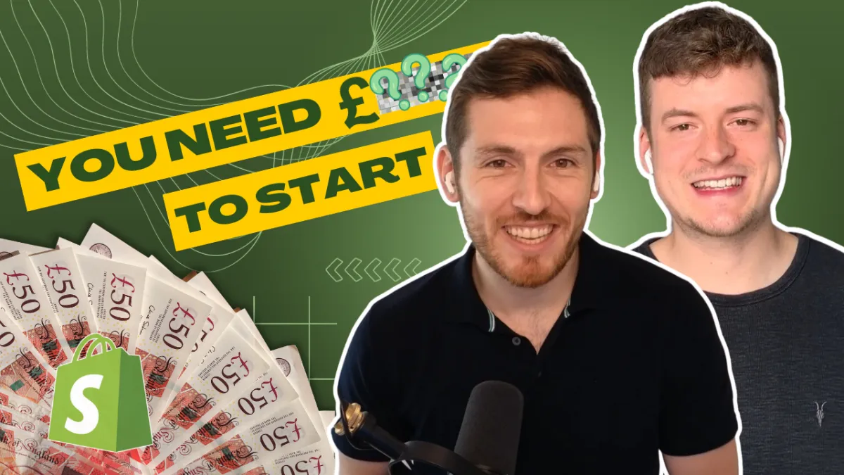 How Much Does It Cost To Start Dropshipping? The FULL Breakdown (Episode 30)