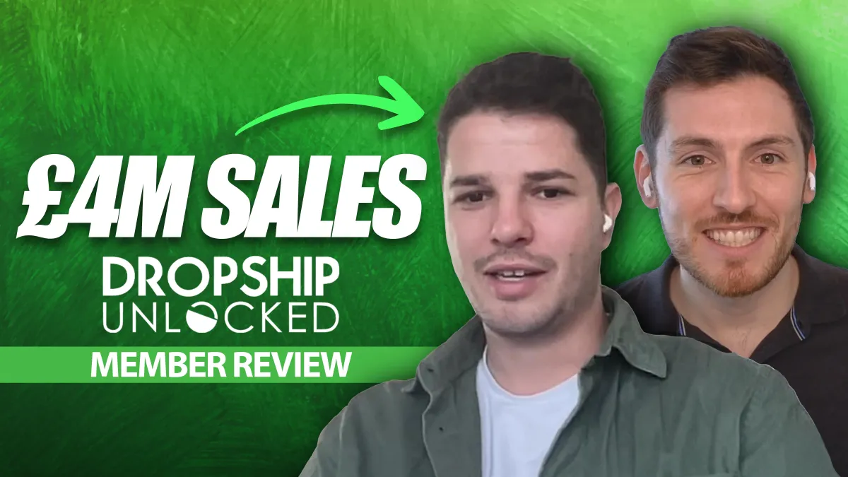 Jarred's Journey from Zero to £4M with High-Ticket Dropshipping (Episode 39)