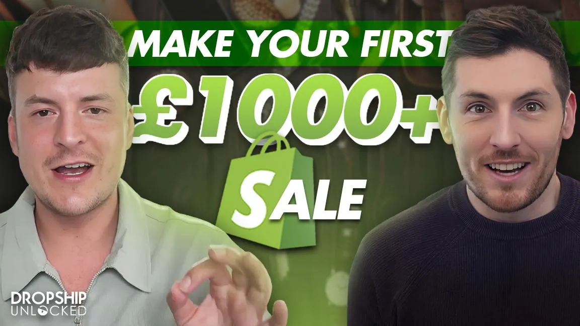 Full Guide To Your 1st High-Ticket Dropshipping Sale (Episode 130)