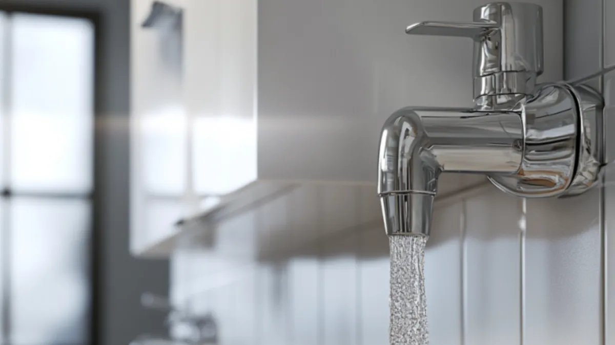 an image of a running tap