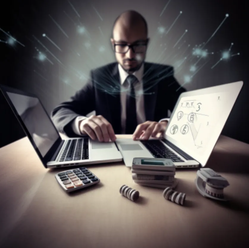 a business person Performing a Cost-Benefit Analysis