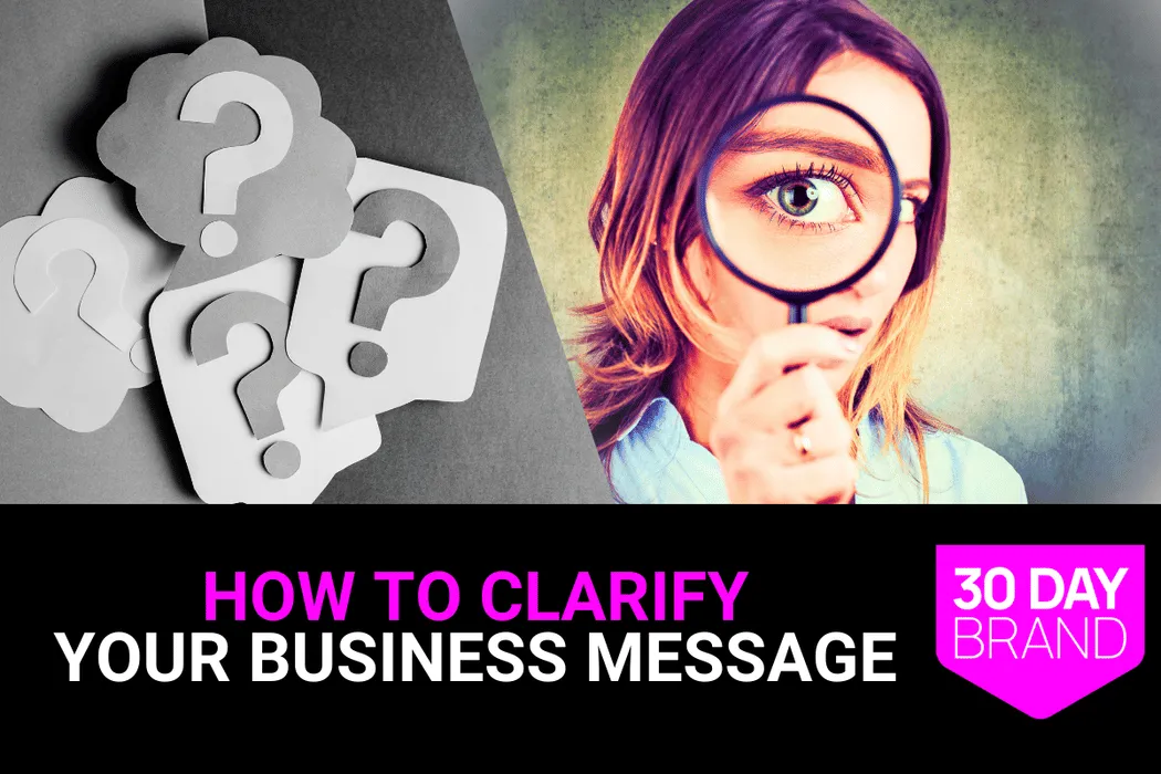 How to Clarify Your Business Message
