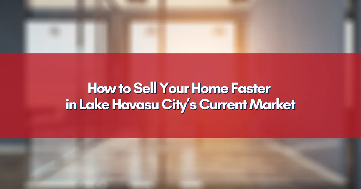 Beautifully staged Lake Havasu City home ready for sale