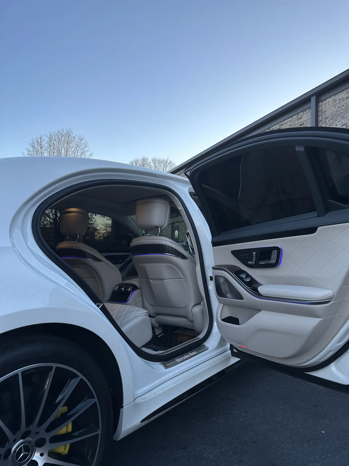 Inside of look of a Car Window Tinted in Mooresville, NC