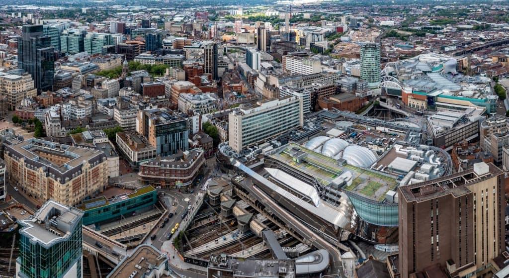 birmingham from above