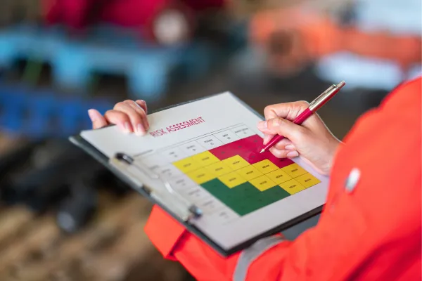 Professional evaluates career options using a decision matrix to assess clarity and alignment for a future move.