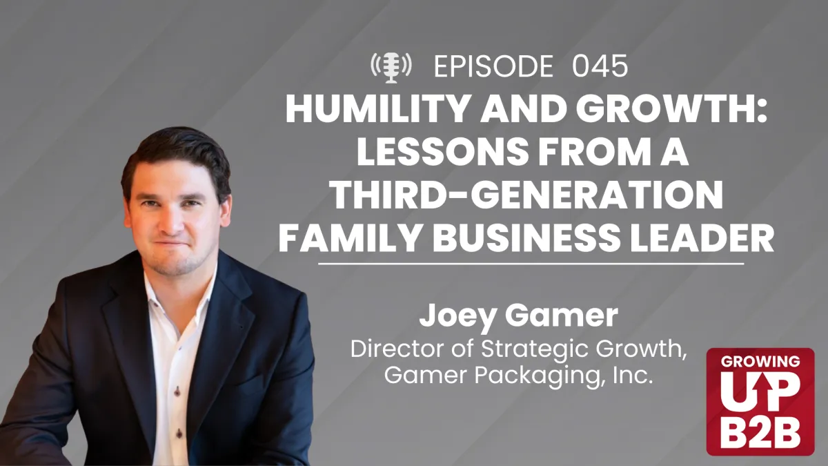 45 - Humility and Growth: Lessons from a Third-Generation Family Business Leader