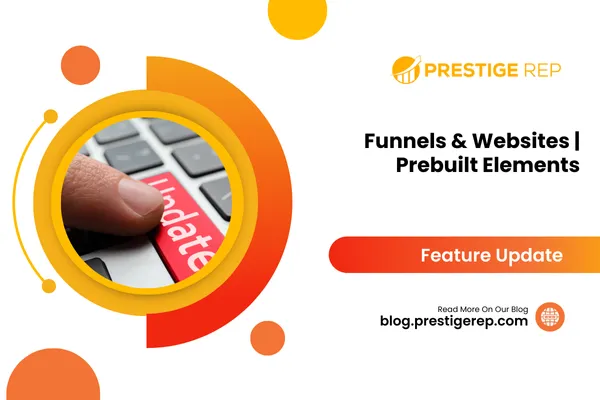 Funnels & Websites | Prebuilt Elements