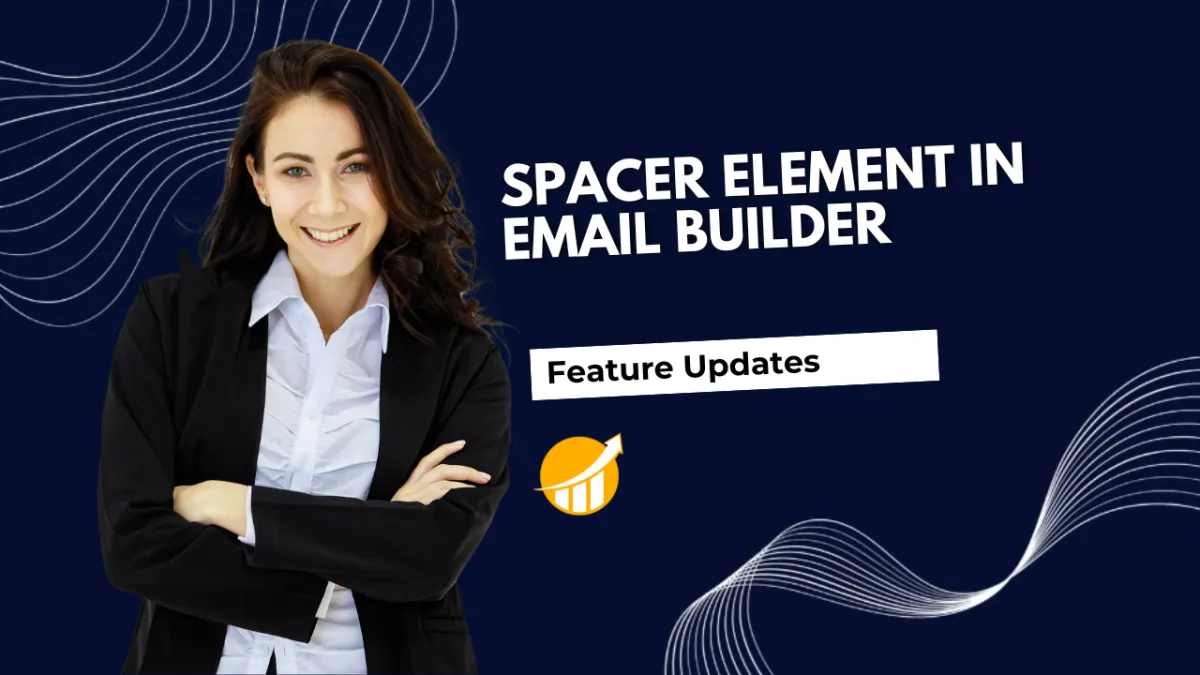 Space Element in Email Builder