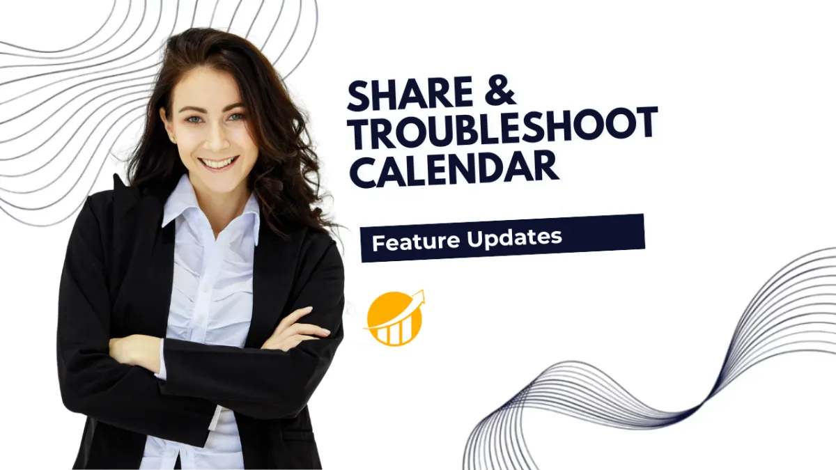 Share and Troubleshoot Calendar