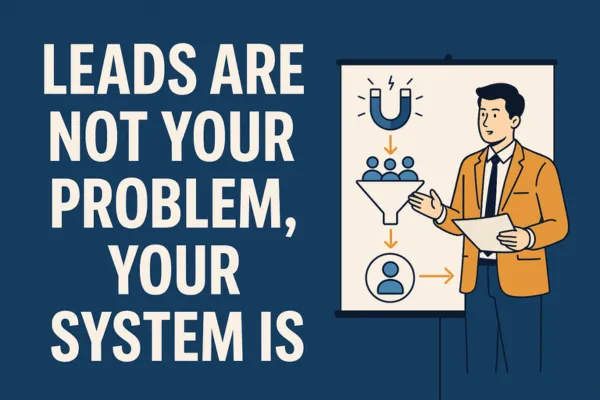 Leads Are Not Your Problem — Your System Is
