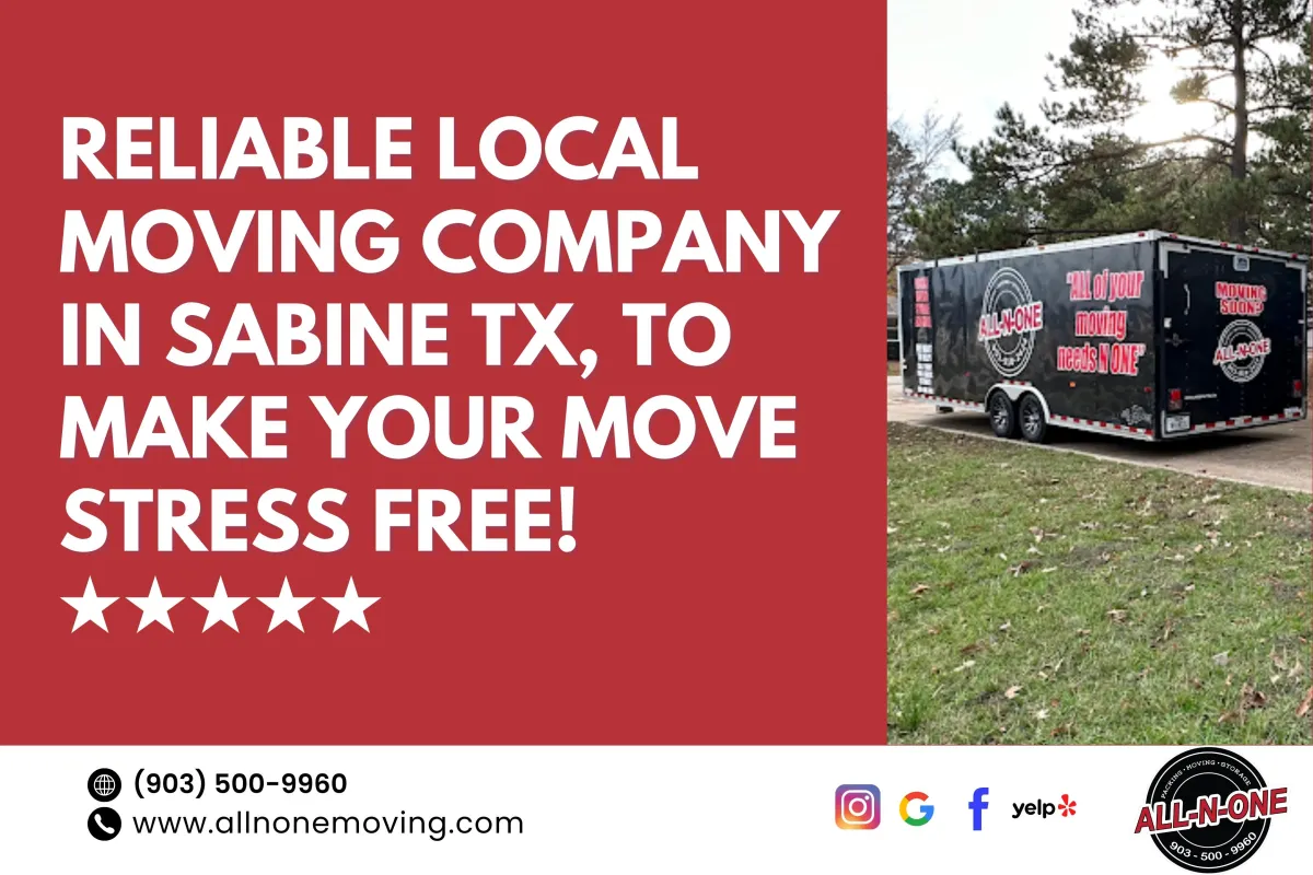 Moving Company in Sabine TX