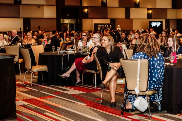 resacon attendees at the awards banquet