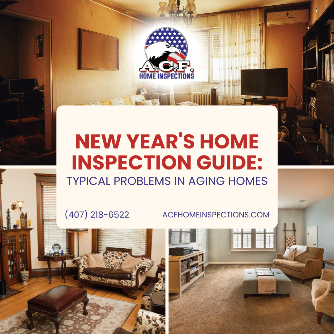 New Year’s Home Inspection Guide: Typical Problems In Aging Homes