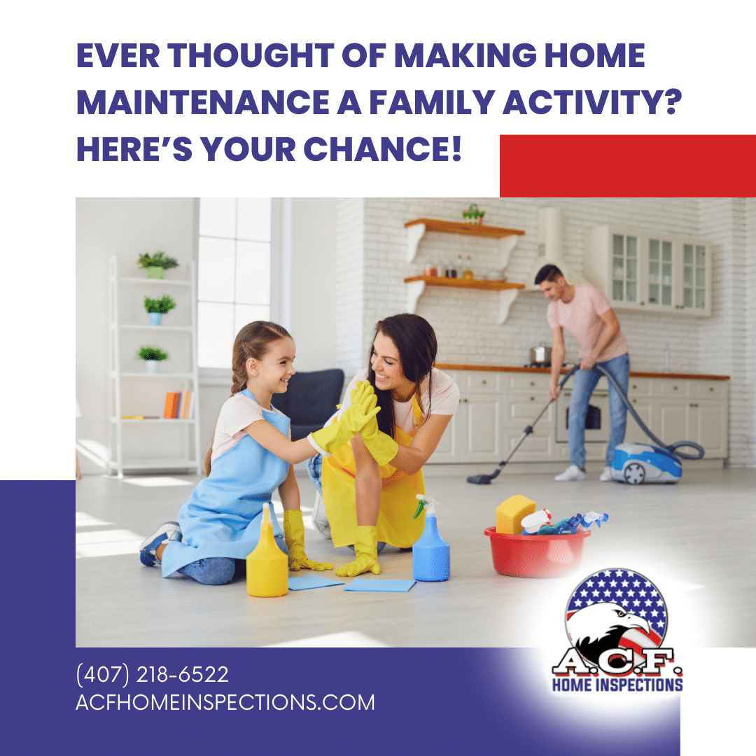 Ever Thought of Making Home Maintenance a Family Activity? Here’s Your Chance!