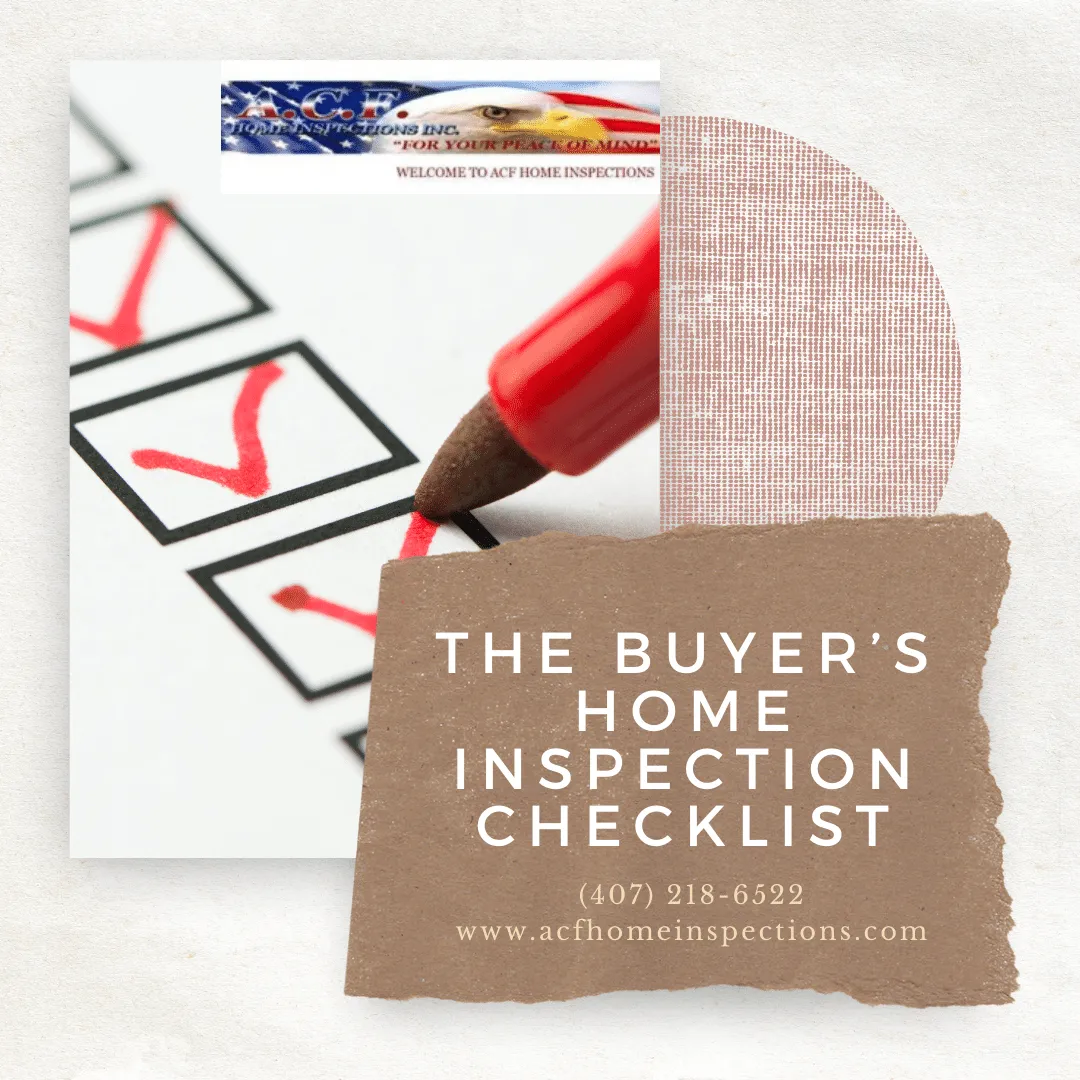 THE BUYER’S HOME INSPECTION CHECKLIST IN ORLANDO FL