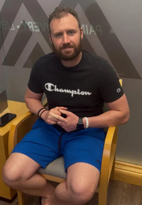 Current male patient receiving personalized testosterone therapy at Hormone Treatment Centers in Overland Park, KS