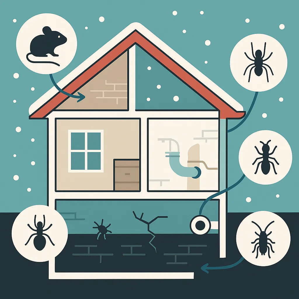 Upstate NY Winter Pest Control — Rodents & Insects Prevention | Rossi Pest Control
