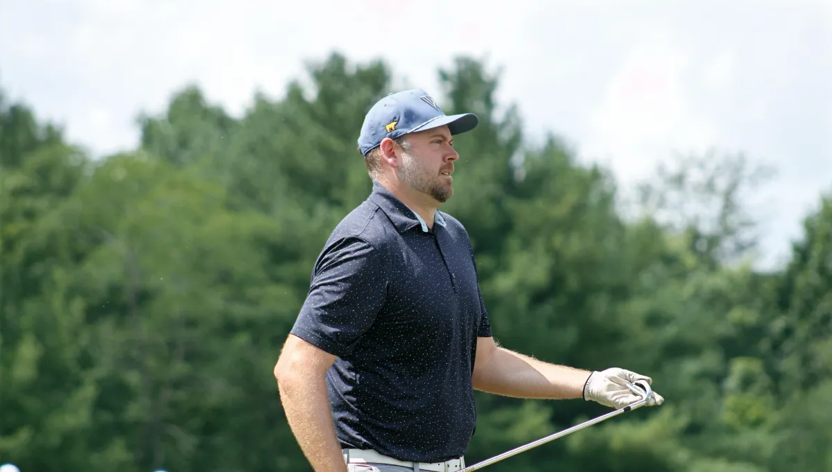 Mountain State Golf Classic: Carpenter takes two-shot lead into Monday's championship round