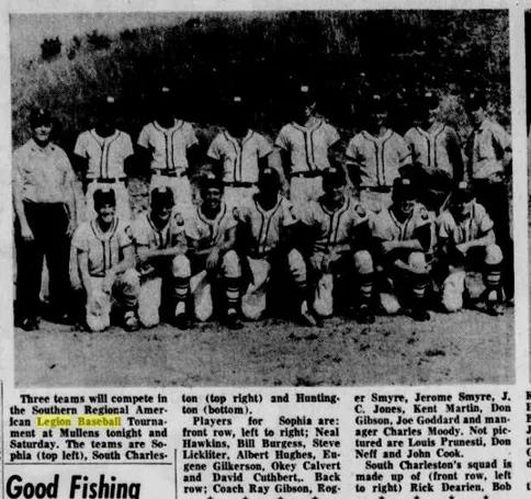 Blast From the Past: Sophia American Legion Post 169 wins the AL State Tournament