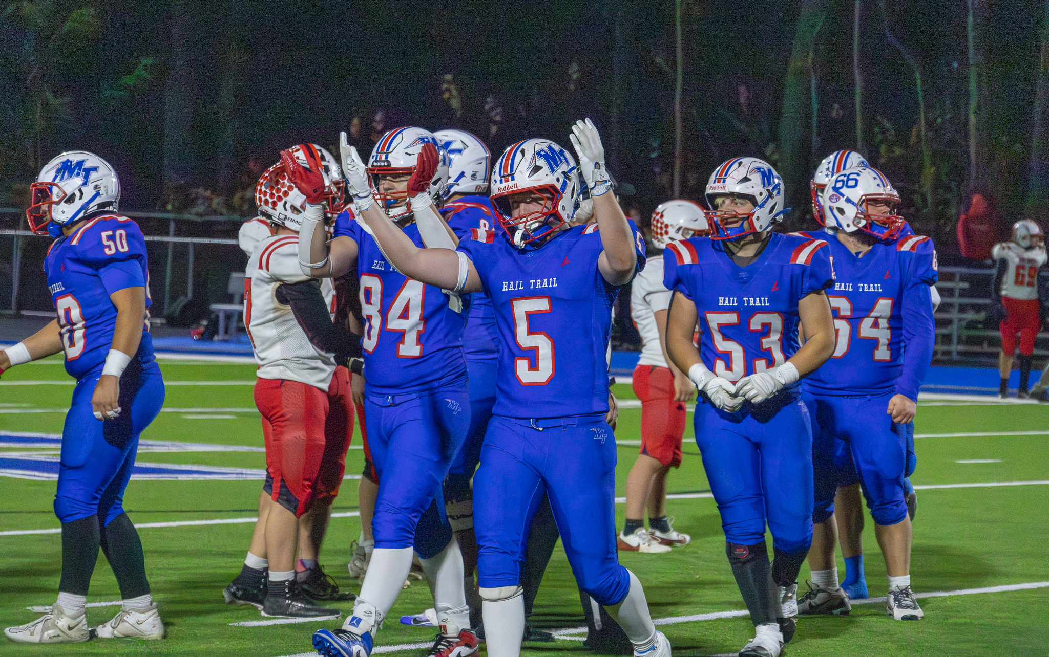 HS Football Playoffs: Midland Trail rides the Roop Express to a win over Petersburg