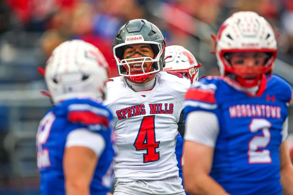 HS Football: Spring Mills senior Xavier Anderson wins Huff Award