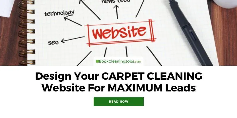 Design Your CARPET CLEANING Website For MAXIMUM Leads