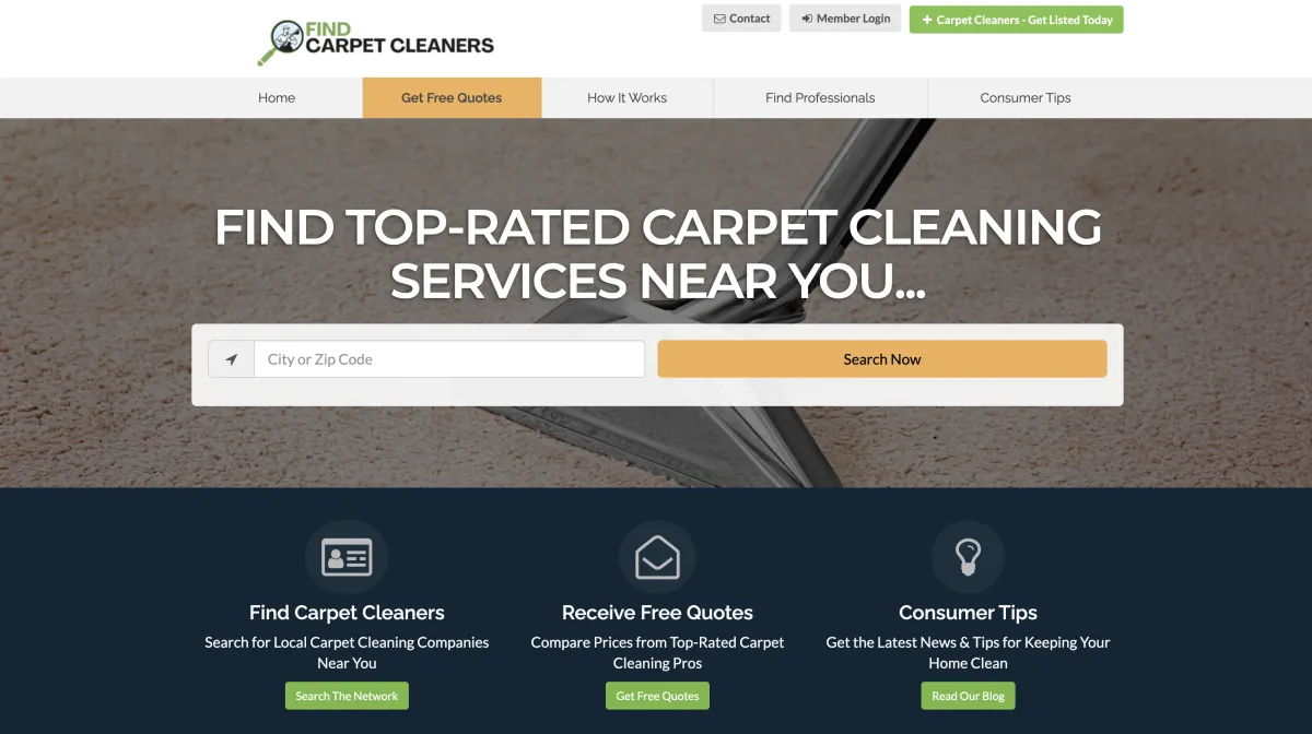 Claim your free profile on FindCarpetCleaners.com and boost your visibility, credibility, and SEO in under 5 minutes