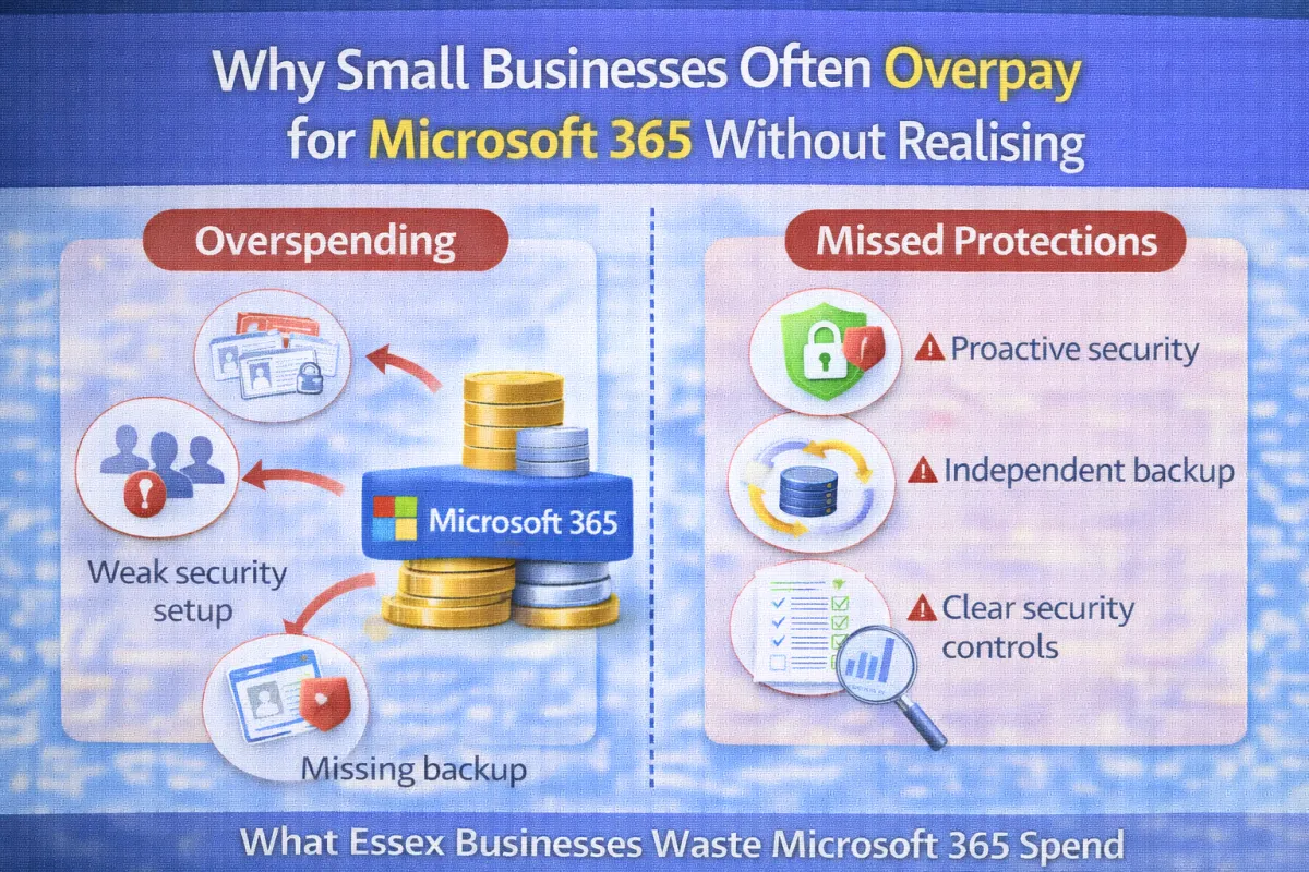 Why Small Businesses Often Overpay for Microsoft 365 Without Realising