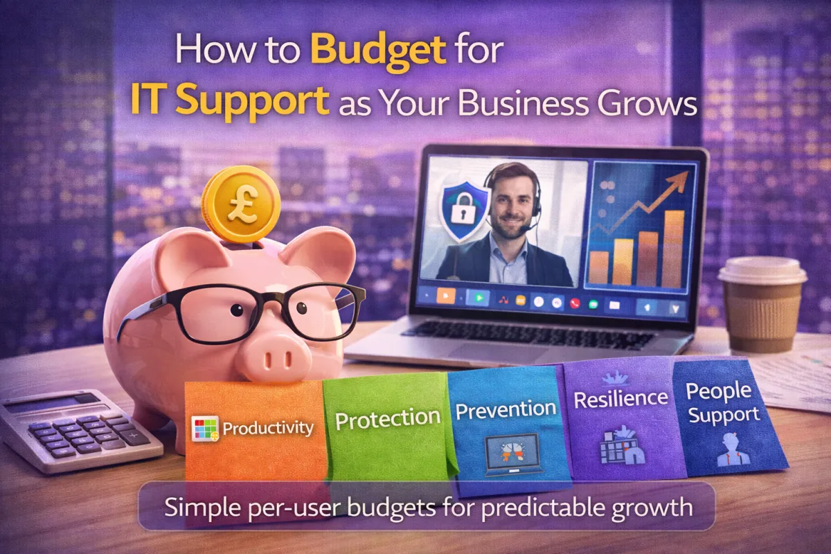 How to Budget Properly for IT Support in a Growing Business