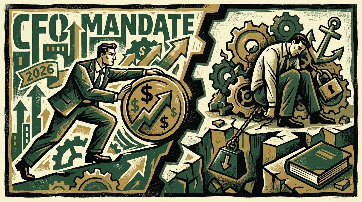 The 2026 CFO Mandate: Why 'Maintenance Mode' Is Now a Liability