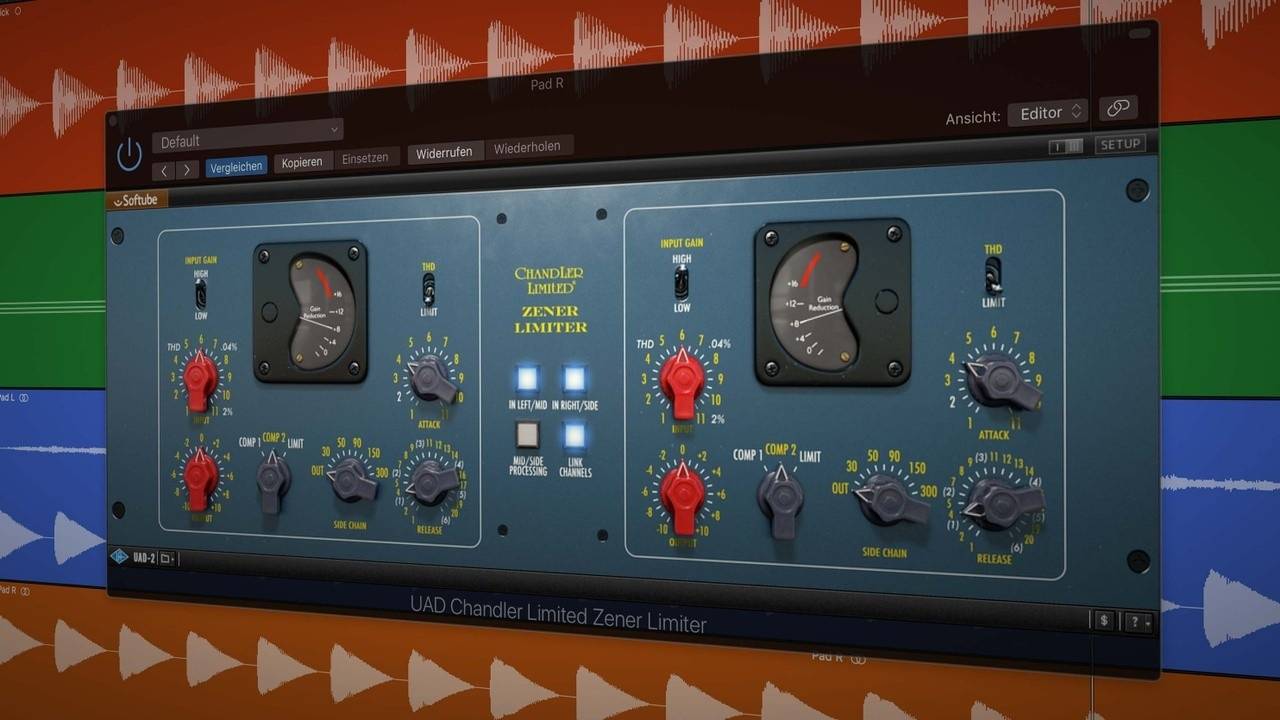 Sidechain Kompression mit UAD