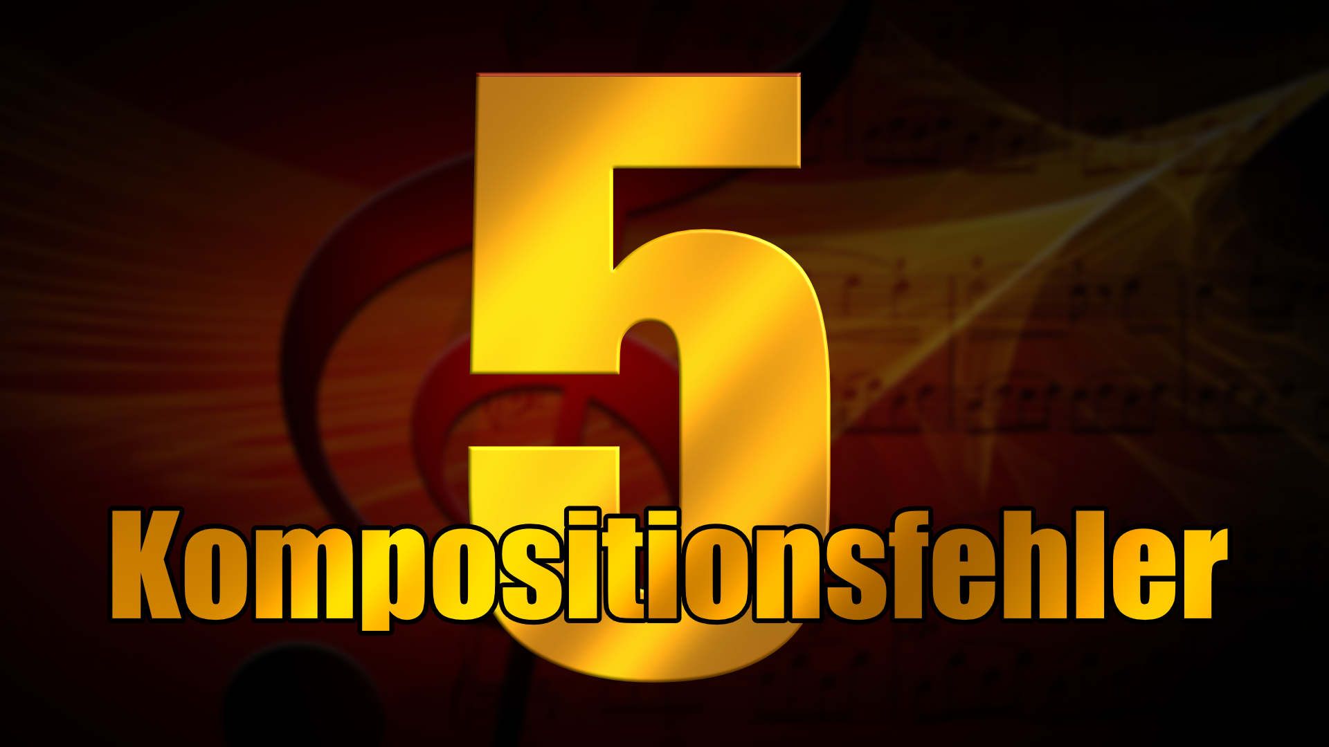 5 Kompositionsfehler, die du vermeiden solltest