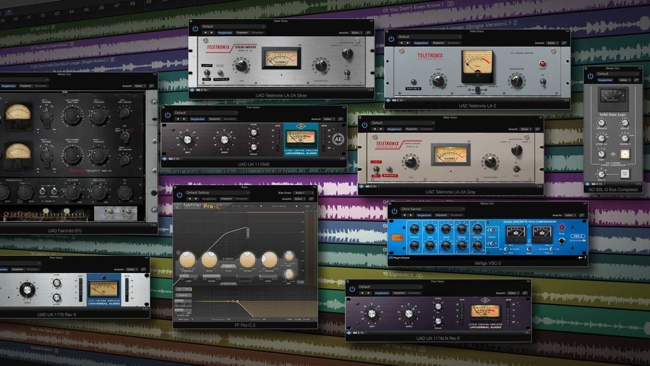 Meine Top 10 Kompressor Plugins