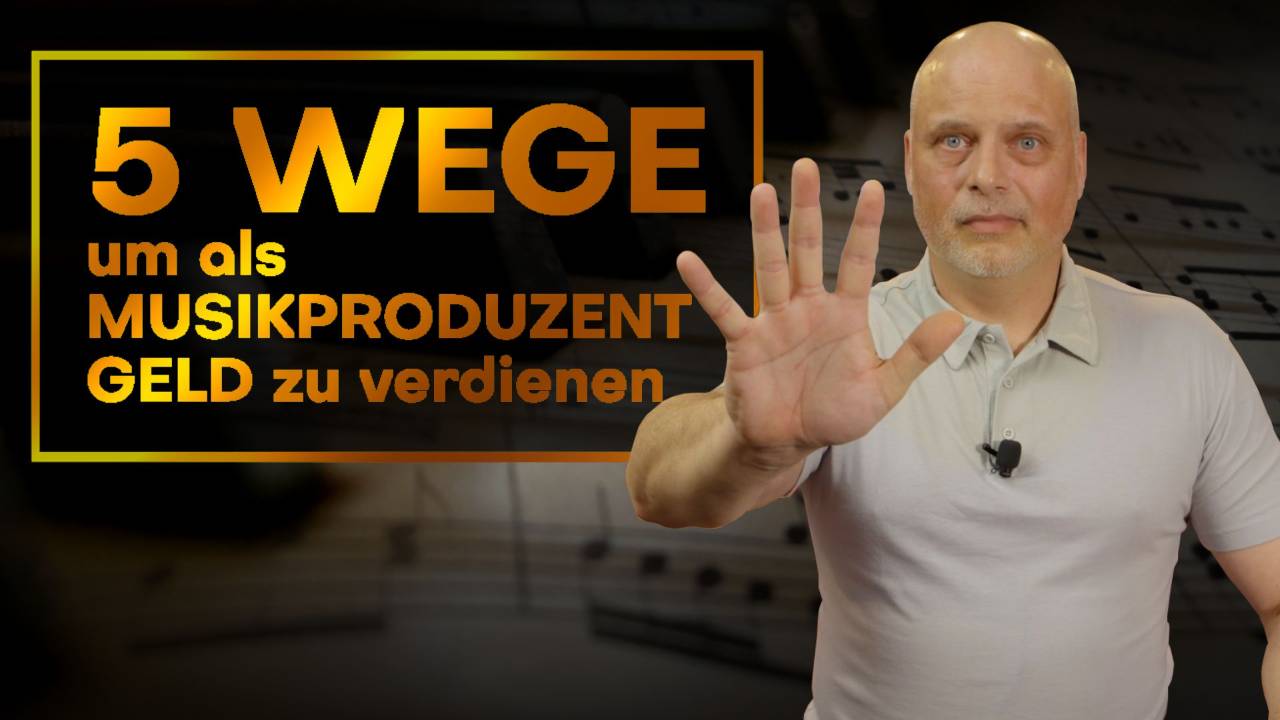 5 Wege, um mit Musik Geld zu verdienen