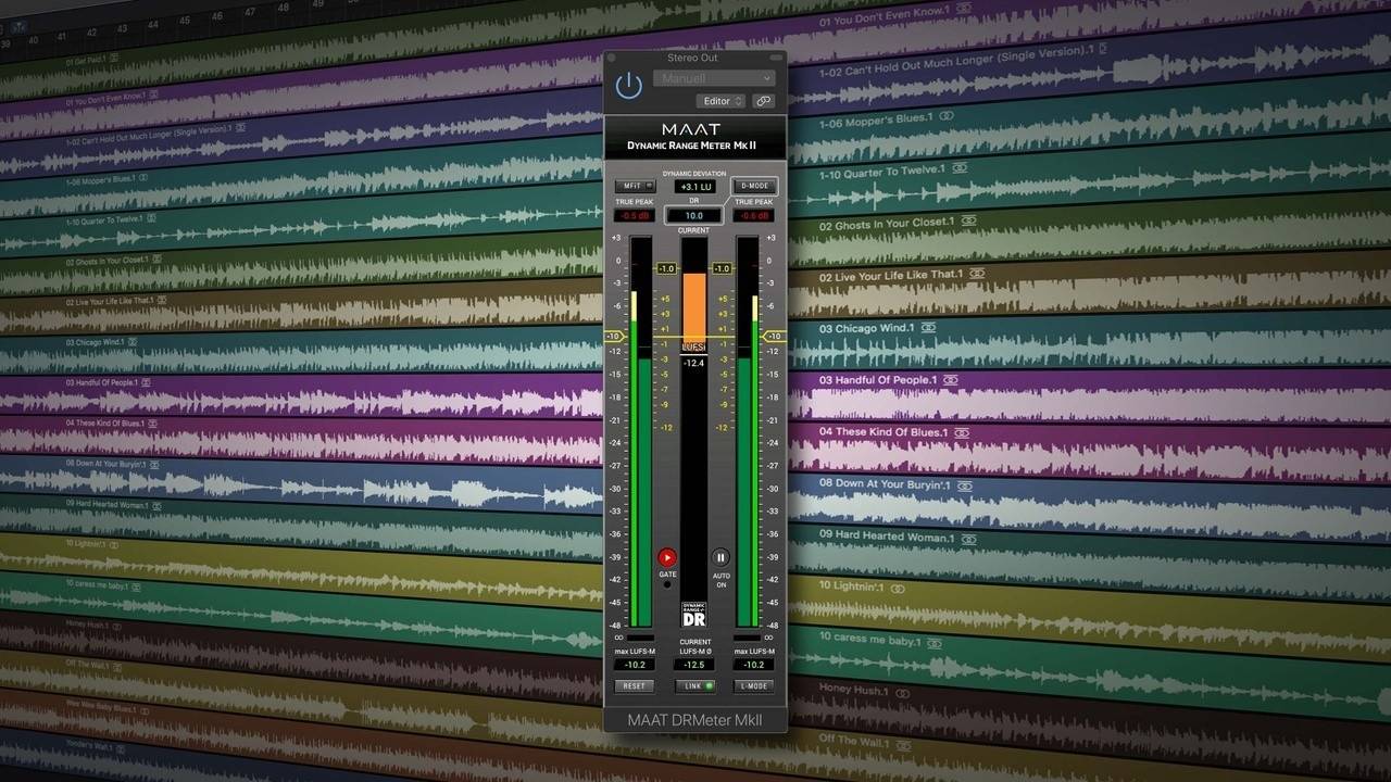 Wie laut muss ich meine Tracks machen?