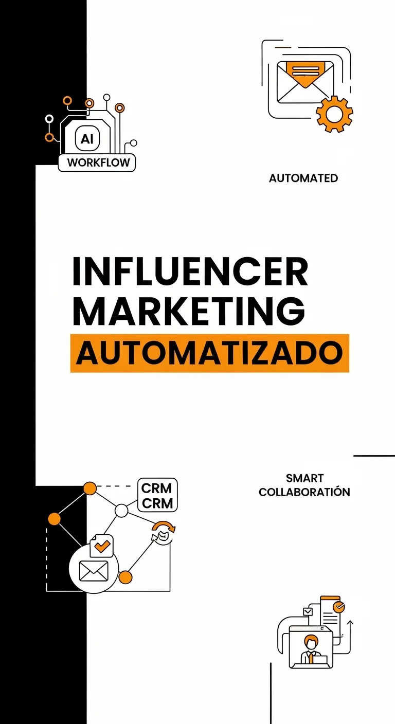 Marketing de Influencers Automatizado | AutoFlow IA Multiplica ROI x10
