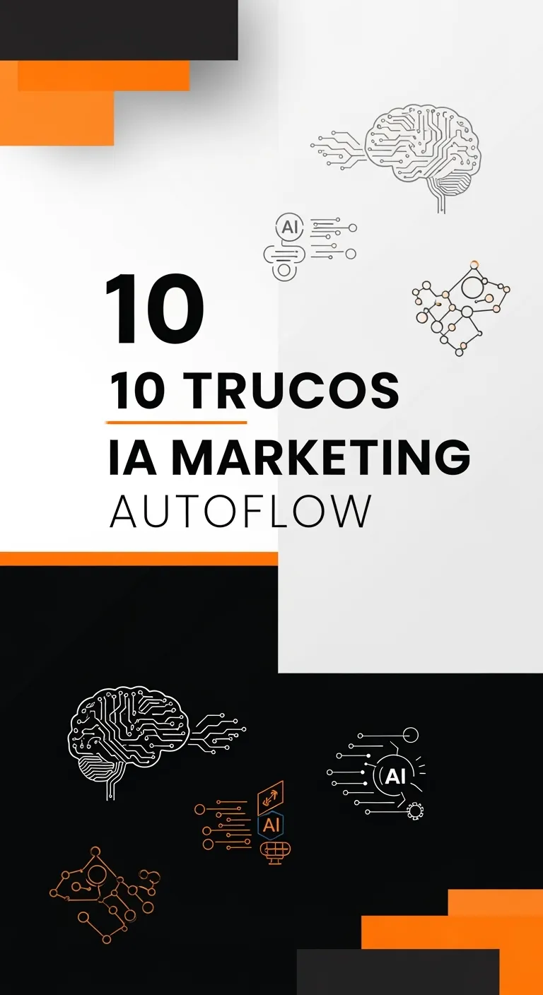 10 Trucos IA Marketing Digital | AutoFlow IA Integra Todo Automáticamente