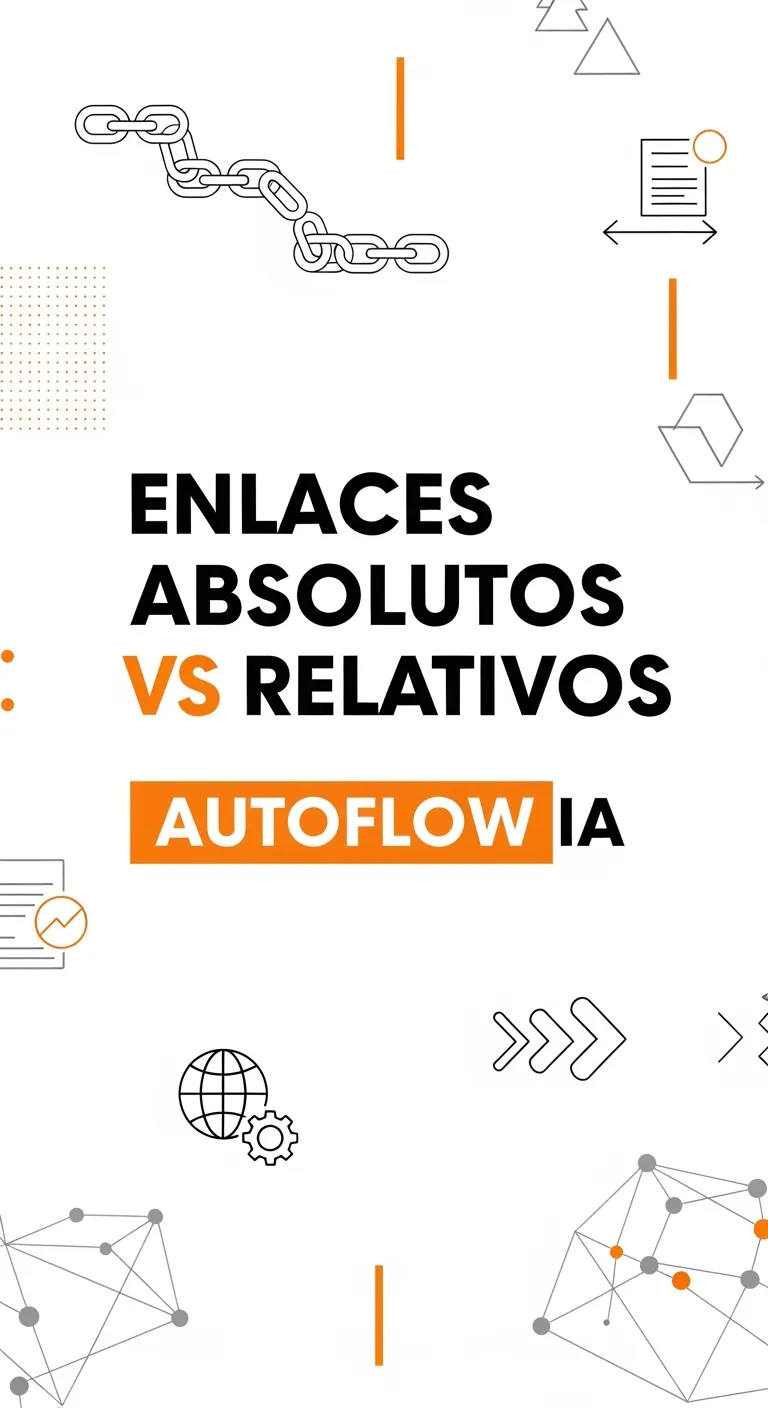 Enlaces Absolutos vs Relativos SEO | AutoFlow IA Optimiza Estructura Automáticamente