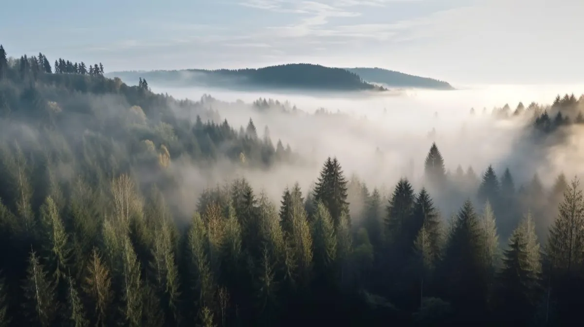 foggy valley