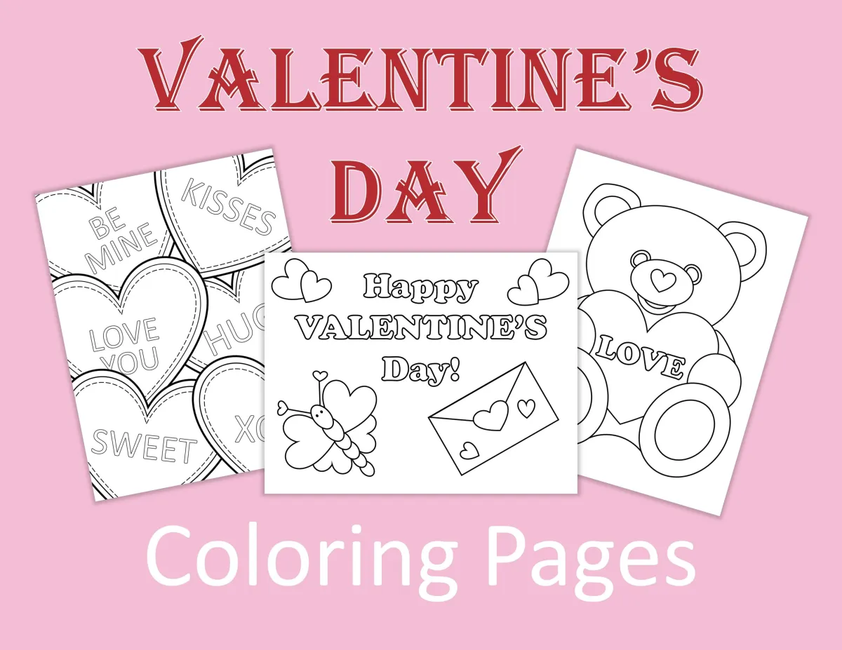 printable valentine's day coloring pages