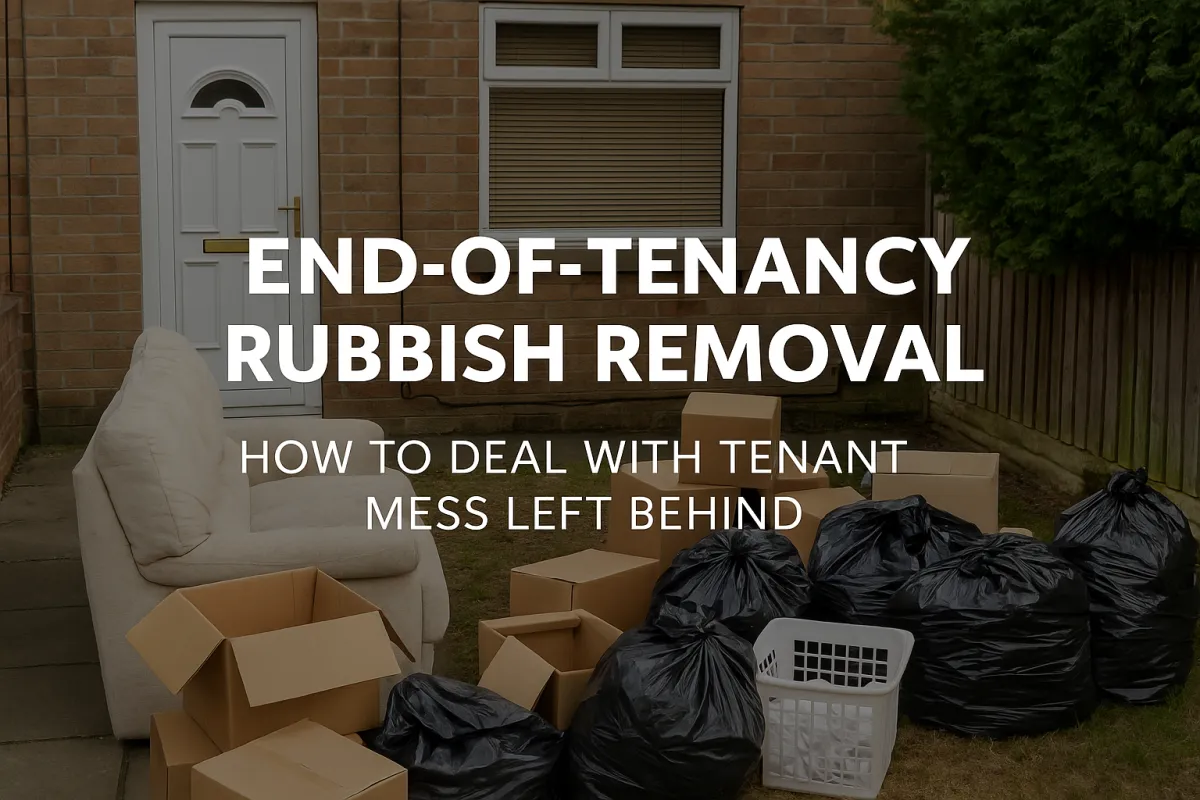 End of Tenancy Rubbish Removal in Huddersfield – Helping Landlords Clear the Mess