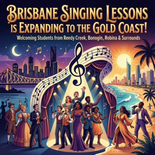 Brisbane Singing Lessons Is Expanding to the Gold Coast! 