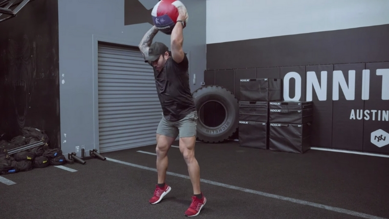 Medicine ball drill