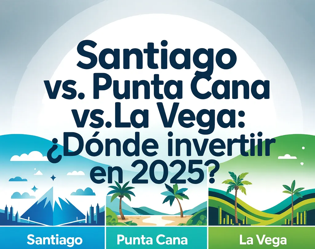 Santiago vs Punta Cana vs La Vega: ¿Dónde invertir en 2025?