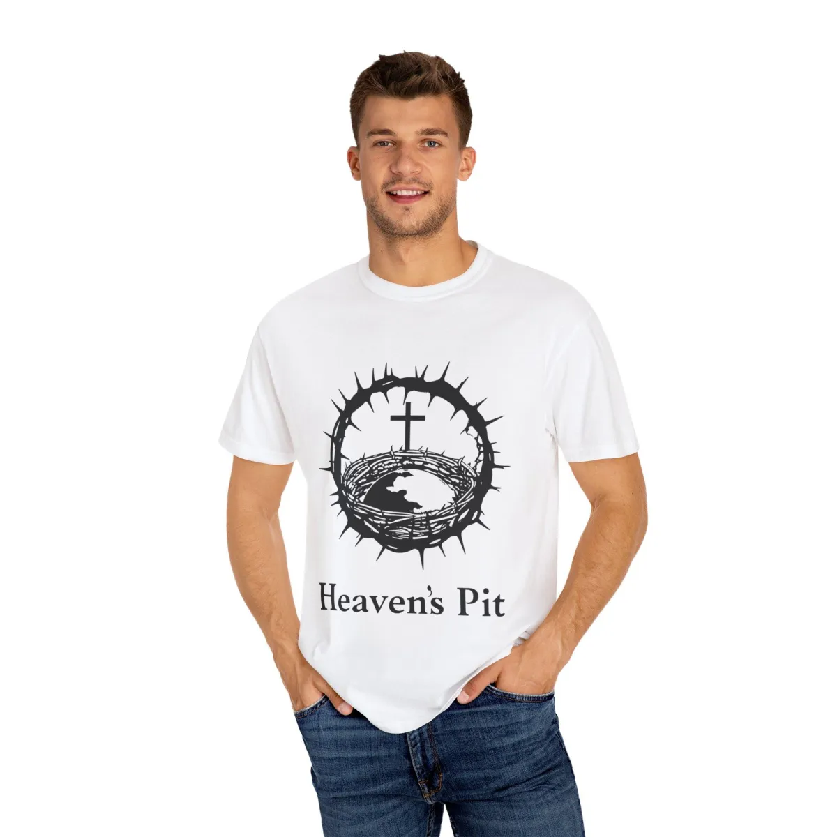 Heaven's Pit Unisex Garment-Dyed T-Shirt