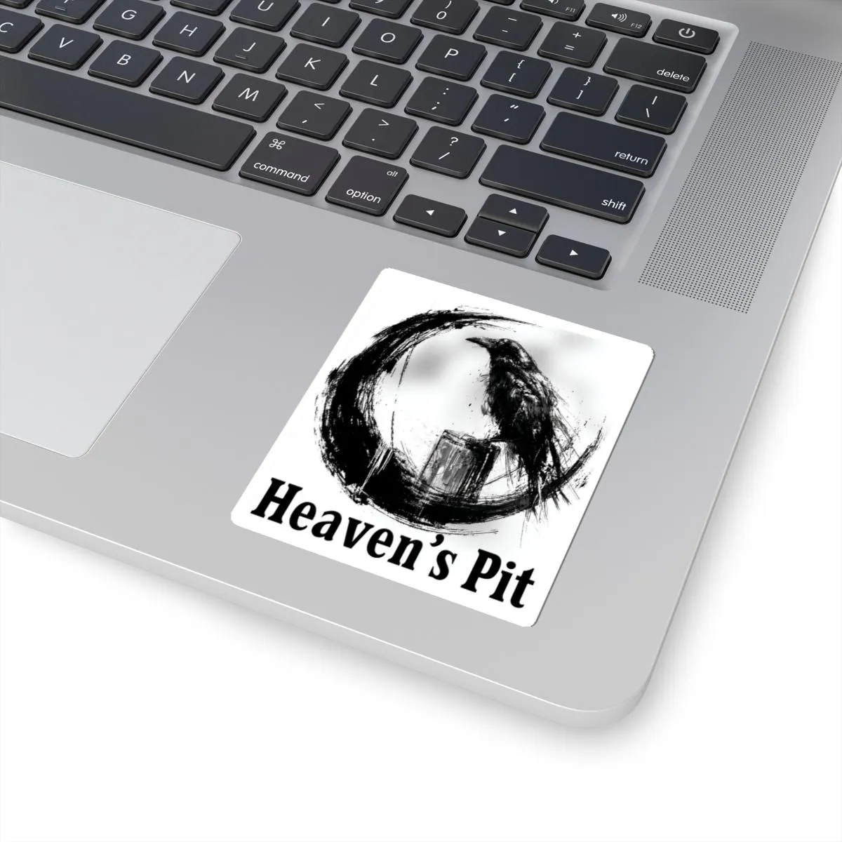 Heaven's Pit Kiss-Cut Stickers | Artistic Raven Design